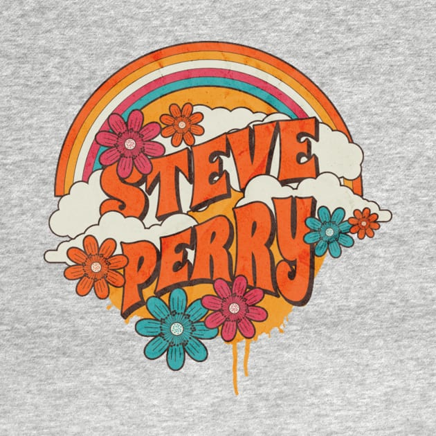 Retro Rainbow - Steve Perry by sansxart